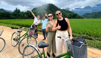 Discover Mai Chau by bicycle – a cradle of Thai and Muong ethnic culture