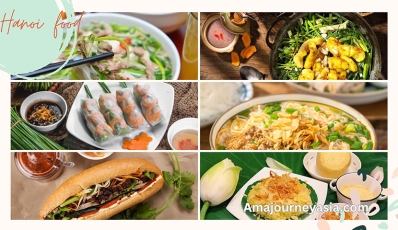 The best foods in Hanoi