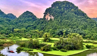 Thung Nham bird park in Ninh Binh