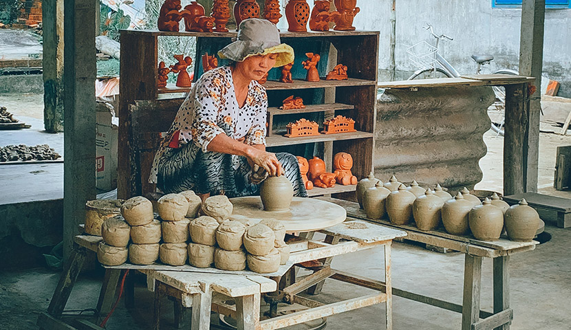 Explore traditional craft villages in Hoi An