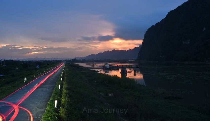 van-long-lagoon-sunset
