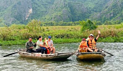 Hanoi - Transfer to Van Long Nature Reserve