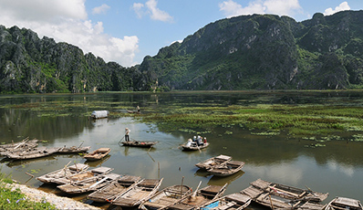 Hanoi - Transfer to Van Long Nature Reserve